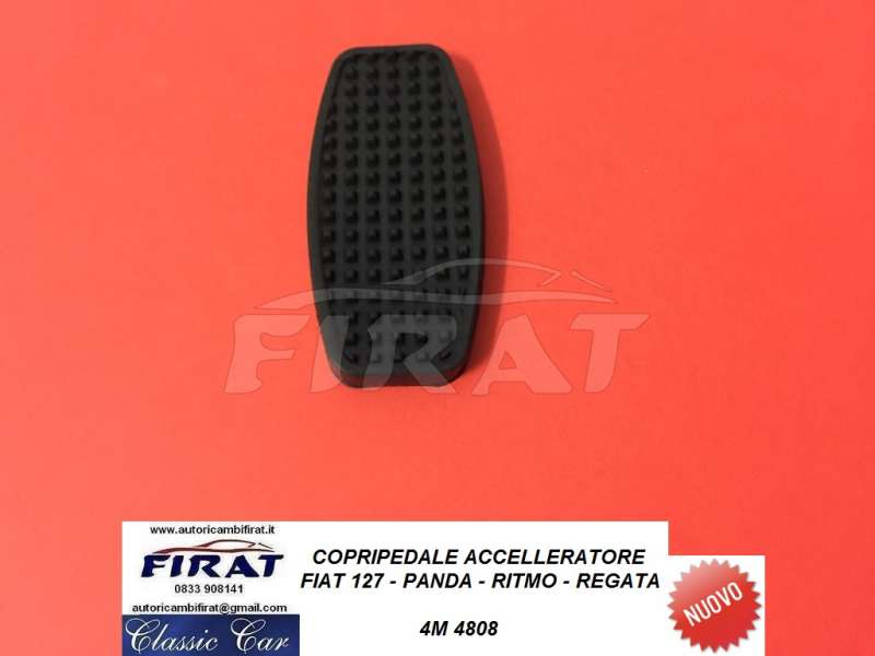 COPRIPEDALE ACCELLERATORE FIAT 127-PANDA-RITMO-REGATA (4808)